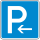 Parken Anfang (Aufstellung rechts) oder Parken Ende (Aufstellung links)