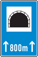 Verkehrszeichen 327-50 „Tunnel mit...