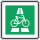 Radschnellweg, Aufstellung links