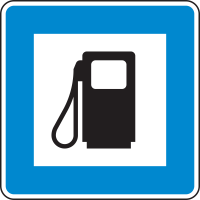 Verkehrszeichen 365-52 „Tankstelle“ -...