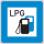 Tankstelle mit Autogas