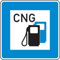 Verkehrszeichen 365-54 „Tankstelle mit...