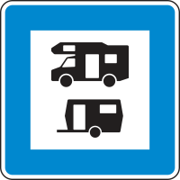 Verkehrszeichen 365-68 „Wohnmobil- und...