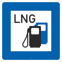 Verkehrszeichen 365-69 „Tankstelle mit...