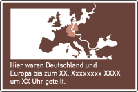 Erinnerungstafel gemäß...