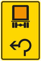 Vorwegweiser Verkehrszeichen 442-15 für...