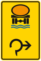 Vorwegweiser Verkehrszeichen 442-26 für Fahrzeuge...