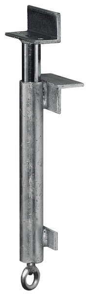 MÜBA Abstützspindel, Verstellbereich 0-19 cm über Innenliegende Spindel, verzinkt