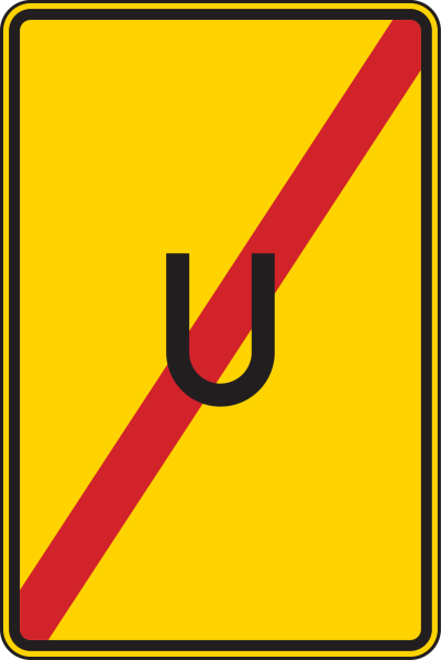 Ende der Umleitung