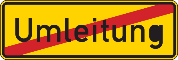 Ende der Umleitung
