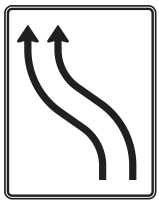 Verschwenkungstafel Verkehrszeichen 511-11, 1600 x 1250...