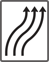 Verschwenkungstafel Verkehrszeichen 511-22, 1600 x 1250...