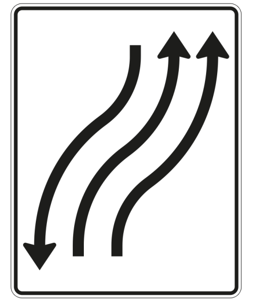 Verschwenkungstafel nach Zeichen 512-22