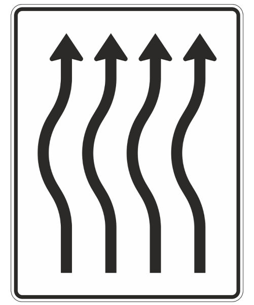 Verschwenkungstafel nach Zeichen 513-13