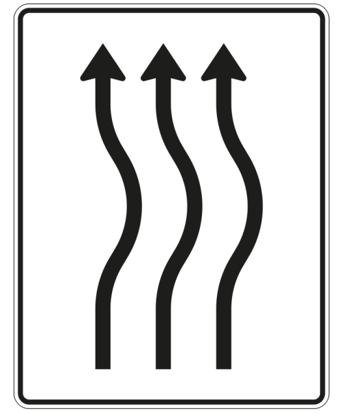 Verschwenkungstafel nach Zeichen 513-22