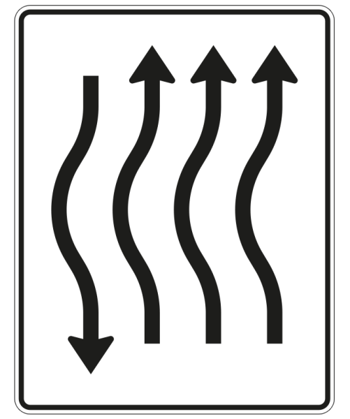 Verschwenkungstafel nach Zeichen 514-12