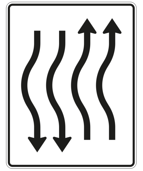 Verschwenkungstafel nach Zeichen 514-14