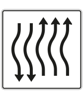 Verschwenkungstafel nach Zeichen 514-15