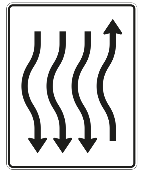 Verschwenkungstafel nach Zeichen 514-16