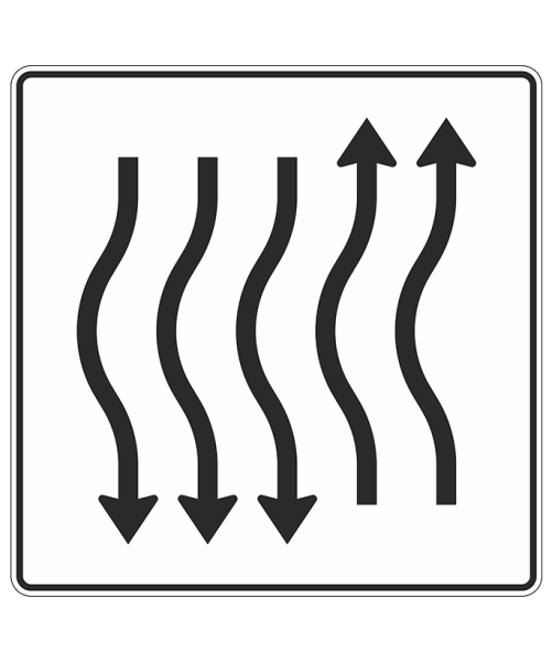 Verschwenkungstafel nach Zeichen 514-17