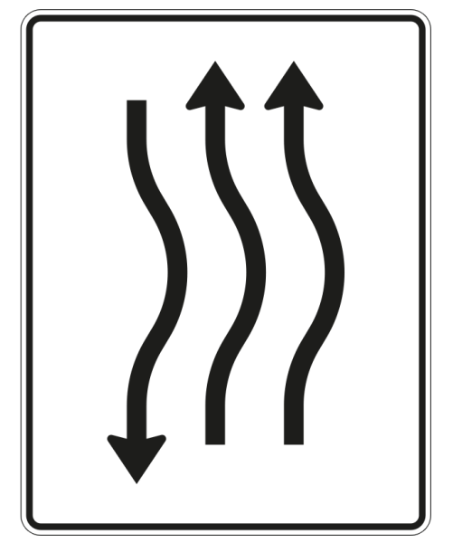 Verschwenkungstafel nach Zeichen 514-21