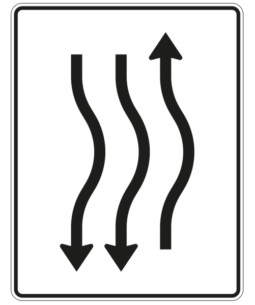 Verschwenkungstafel nach Zeichen 514-23