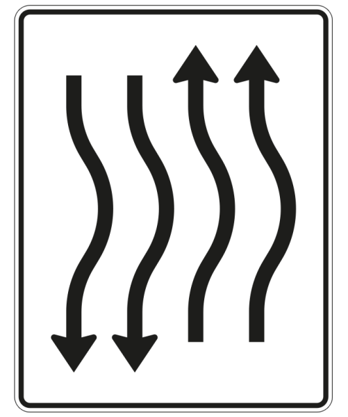 Verschwenkungstafel nach Zeichen 514-24