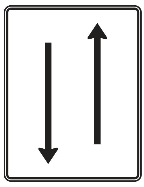 Fahrstreifentafel nach Zeichen 522-30