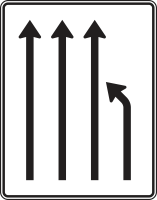 Einengungstafel nach Zeichen 531-12