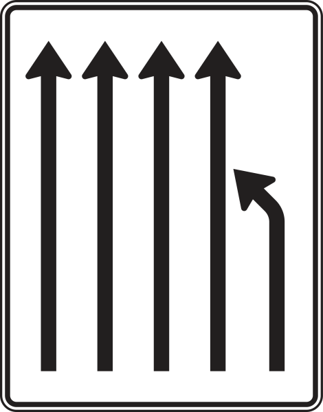 Einengungstafel nach Zeichen 531-13
