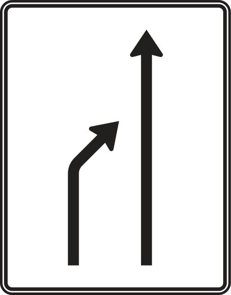 Einengungstafel nach Zeichen 531-20