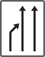 Einengungstafel nach Zeichen 531-21