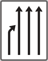 Einengungstafel nach Zeichen 531-22