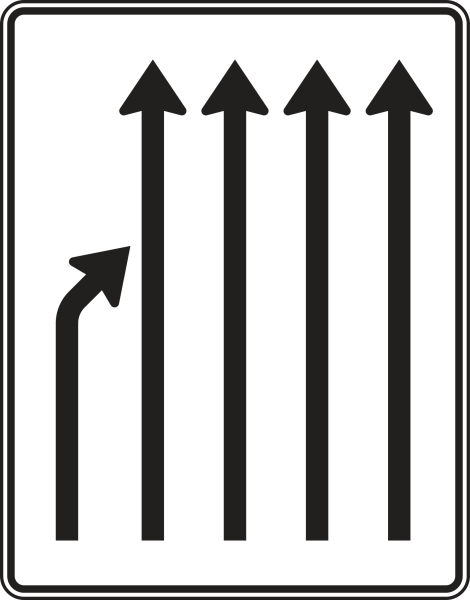 Einengungstafel nach Zeichen 531-23