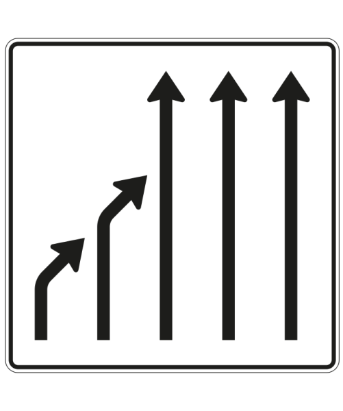 Einengungstafel nach Zeichen 531-26