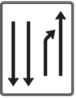 Einengungstafel nach Zeichen 532-21