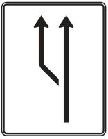 Aufweitungstafel nach Zeichen 541-10