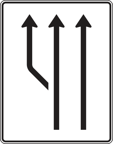 Aufweitungstafel nach Zeichen 541-11