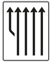 Aufweitungstafel nach Zeichen 541-13