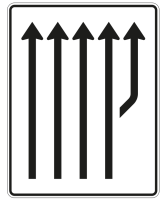 Aufweitungstafel nach Zeichen 541-23