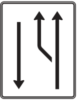 Aufweitungstafel nach Zeichen 542-10