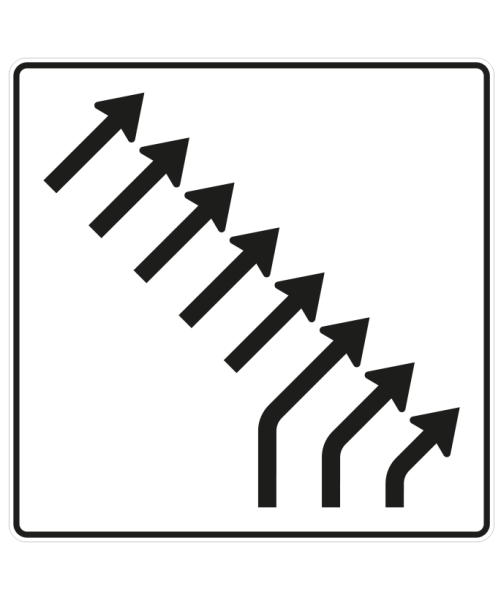 Zusammenführungstafel nach Zeichen 551-60