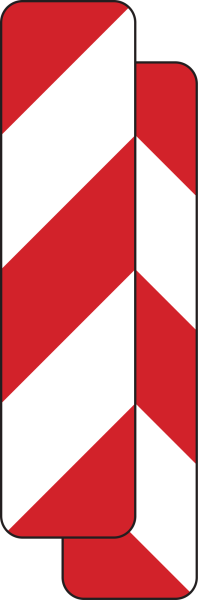 Schraffenbake, doppelseitig (-10/-20)