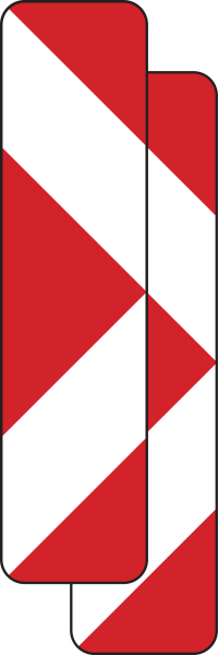 Pfeilbake, doppelseitig (-21/-21)