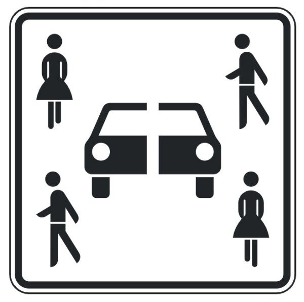Carsharing, 420 x 420 mm, Alform I, refl. RA 1