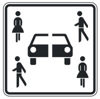 Carsharing, 420 x 420 mm, Alform I, refl. RA 1