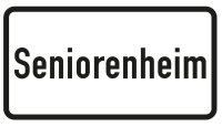 Seniorenheim, 330 x 600 mm, Alform I, refl. RA 3