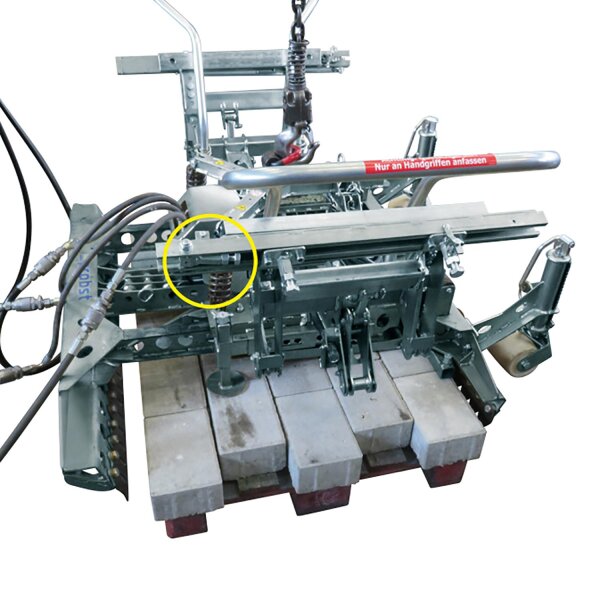 Probst Verschiebeadapter 41400988 HVZ-VA-180°-24/16-5x5, für hydraulische Verlegezange, 13 kg