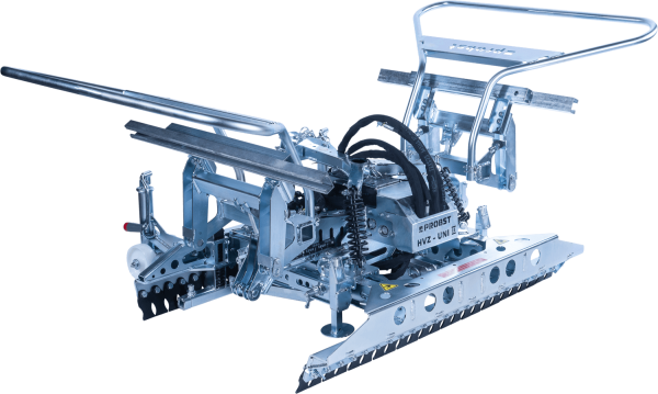Probst Hydraulische Verlegezange HVZ-UNI-II 41400986 für VM-X/301/203/204, mit Abdrückvorrichtung, 225 kg Eigengewicht