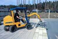 Probst Hydraulische Verlegezange HVZ-UNI-II 41400986 für VM-X/301/203/204, mit Abdrückvorrichtung, 225 kg Eigengewicht